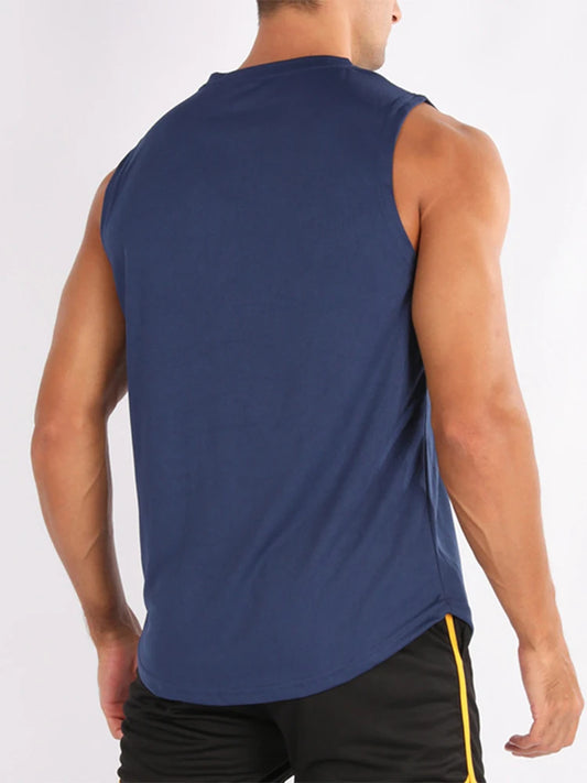 ADED Summer new Gym Vest Men Bodybuilding Sleeveless Sports Tank