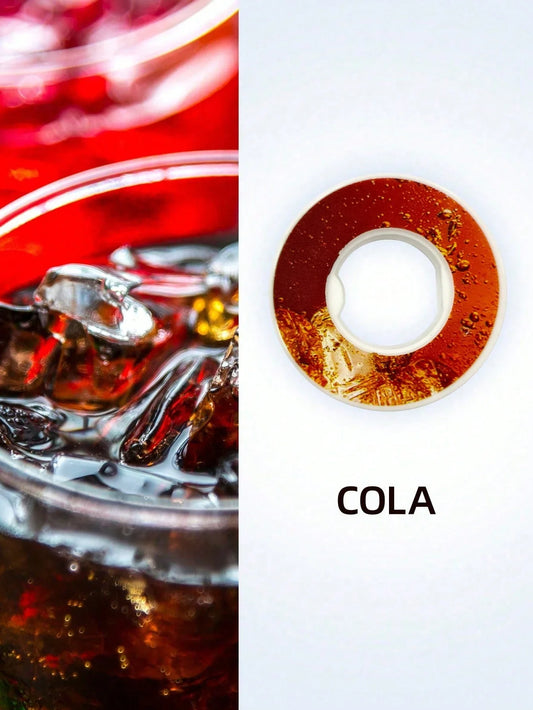 1pc Air Water Bottle With 1pc Random Round Shape Flavor Pod Sports