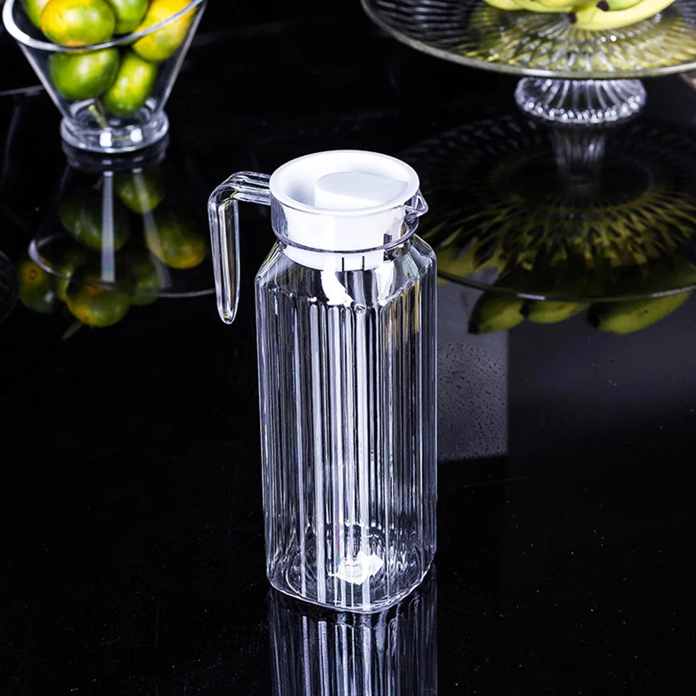 Water Juice JUG Pitcher Plastic Transparent Bottle For Storing Fresh Juices And Drinks