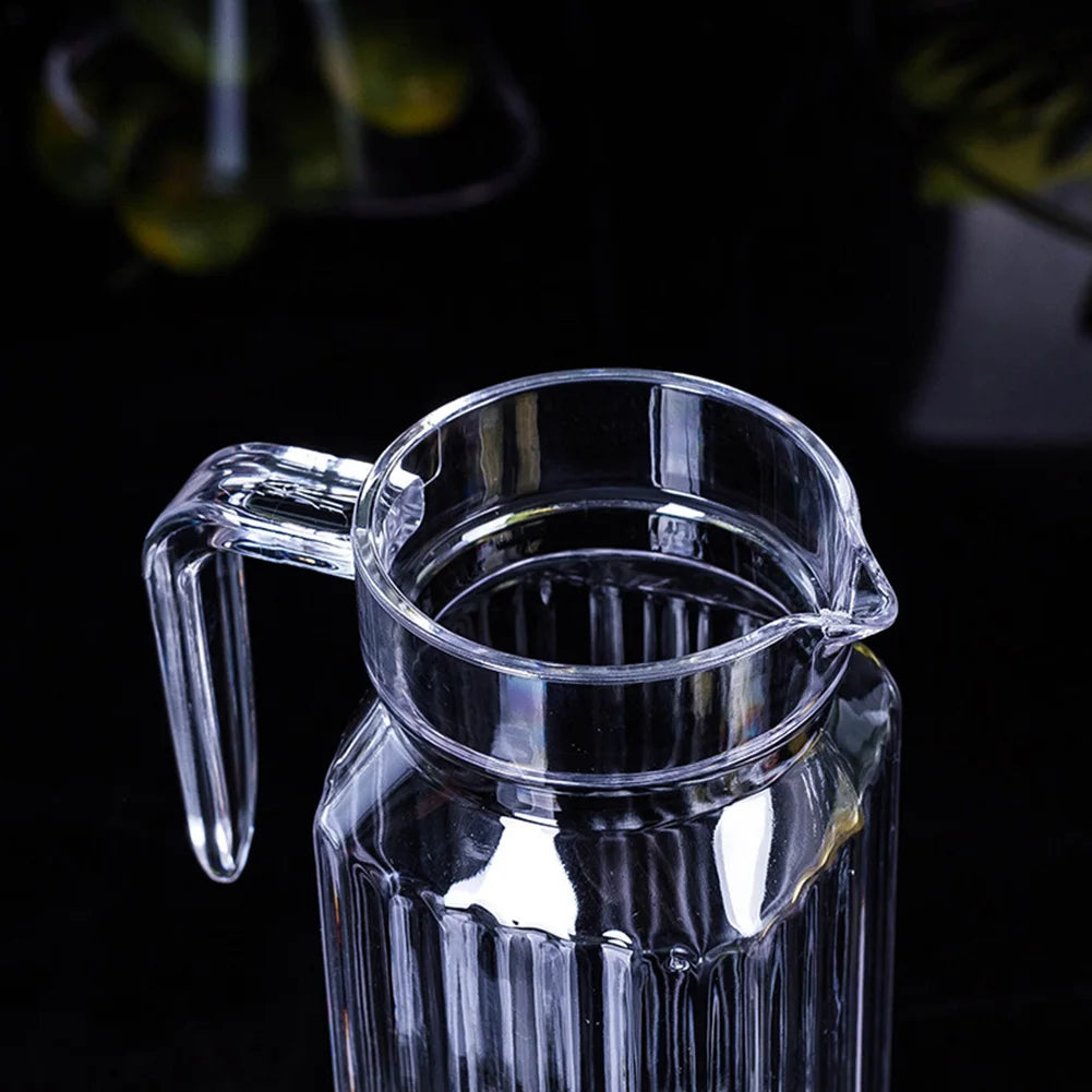 Water Juice JUG Pitcher Plastic Transparent Bottle For Storing Fresh Juices And Drinks