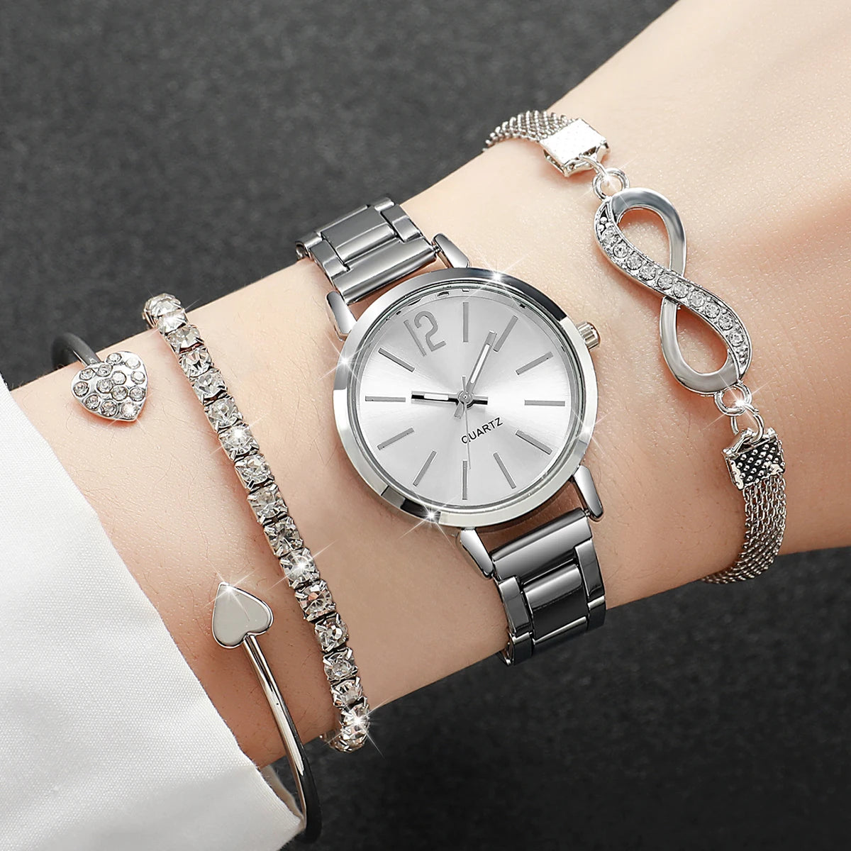 Women's Light Luxury Elegant Quartz Temperament Watch Casual Sports Style
