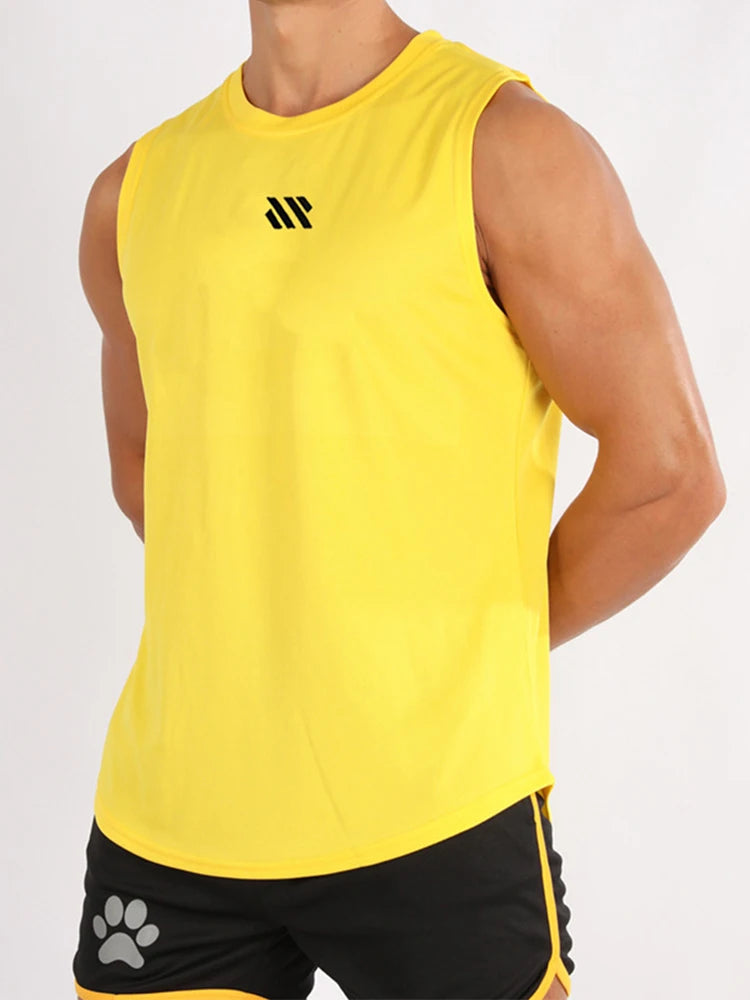 ADED Summer new Gym Vest Men Bodybuilding Sleeveless Sports Tank