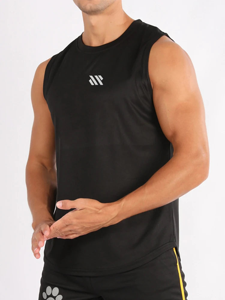 ADED Summer new Gym Vest Men Bodybuilding Sleeveless Sports Tank