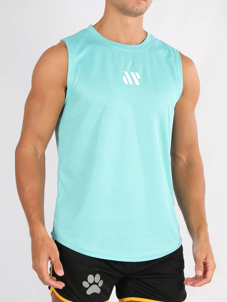 ADED Summer new Gym Vest Men Bodybuilding Sleeveless Sports Tank
