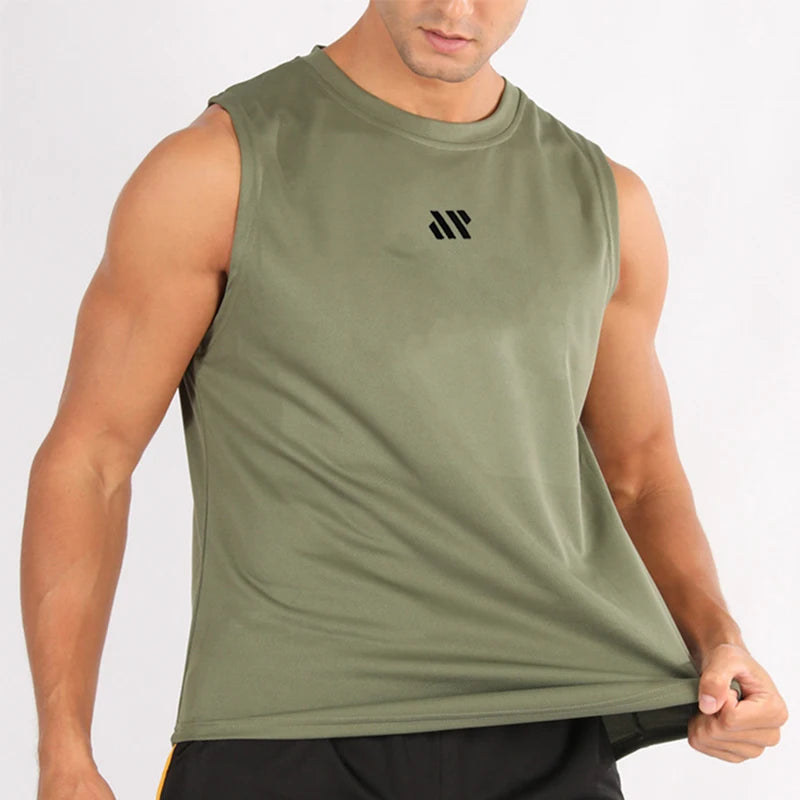ADED Summer new Gym Vest Men Bodybuilding Sleeveless Sports Tank